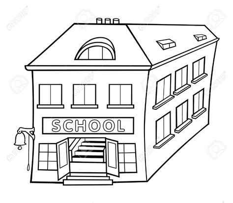 clipart black and white school building 20 free Cliparts | Download ...