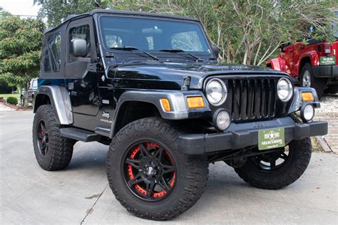 Used 2004 Jeep Wrangler X For Sale 16995 Select Jeeps Inc Stock