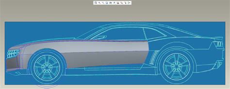 Camaro Blueprints For 3d Modeling