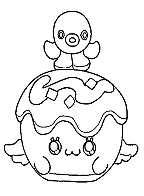 Takoyaki Recipepe Toei Coloring Page Free Printable Coloring Pages