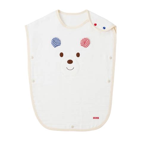 HOT BISCUITS ミキハウス 六重織 顔ドン ガーゼスリーパー 白 フリ ホットビスケッツ ミキハウスホットビスケッツ公式店 通販 Yahoo ショッピング