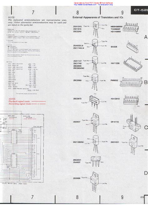 PIONEER CT-520 SCH 1 Service Manual download, schematics, eeprom ...