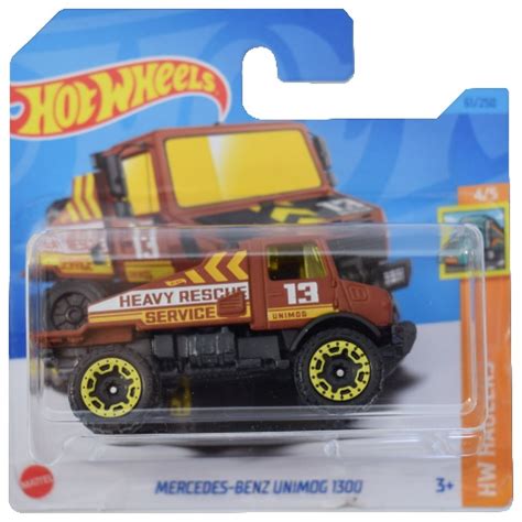 Hot Wheels Mercedes Benz Unimog rjavi avtomobilček Mattel nakupovanje v IgračeShop