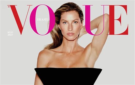 【封面】gisele Bündchen吉賽兒·邦臣 Vogue巴西版2023年8月號｜方格子 Vocus