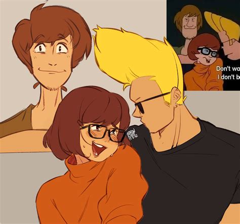 Velma Dace Dinkley Shaggy Rogers And Johnny Bravo Scooby Doo And 2