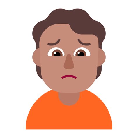 Person Frowning Flat Medium Icon Fluentui Emoji Flat Iconpack Microsoft