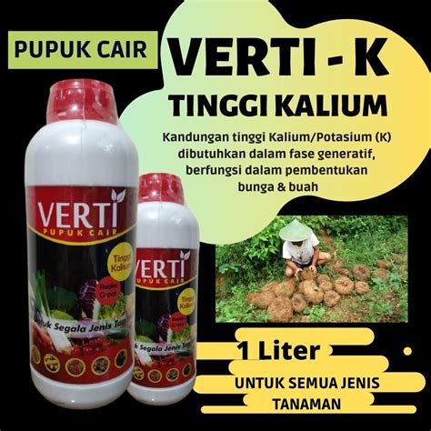 Jual Pupuk Kalium Tinggi Verti K Untuk Fase Generatif Pupuk Kalium