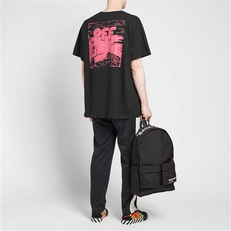 Off White Skulls Floating Oversized Tee Black End Ie