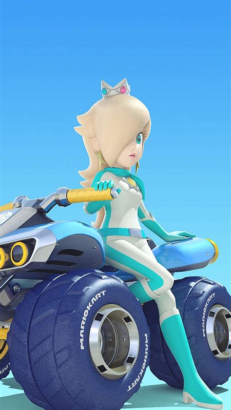 Biker Rosalina From Mario Kart 8 By Roxyapples On Deviantart Hot Sex Picture