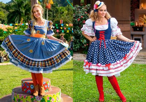 VESTIDOS FESTA JUNINA 2018 Moderno Ideias E Fotos