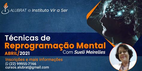 Curso T Cnicas De Reprograma O Mental Alubrat Transpessoal