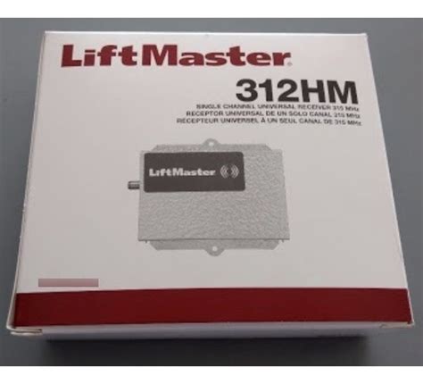 Receptor Liftmaster merik Coaxial Frecuencia 315 Mhz 312hm Envío gratis