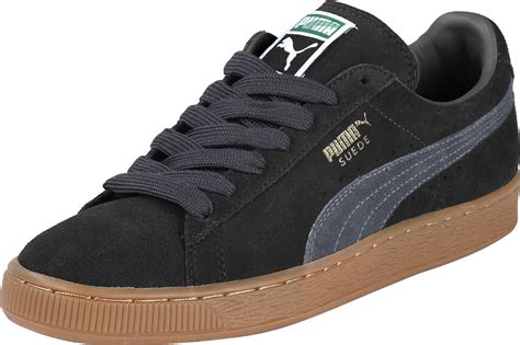 Puma Suede Classic Eco Shoes Blackdark Shadow