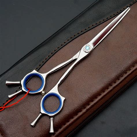 DRGSKL 440c High end hair scissors, personality 6.0 inch professional ...