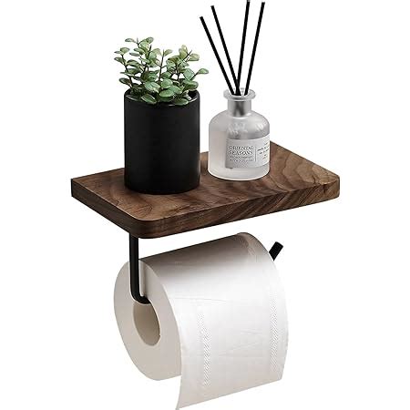 Amazon Wall Mounted Toilet Paper Holder With Shelf And Storage