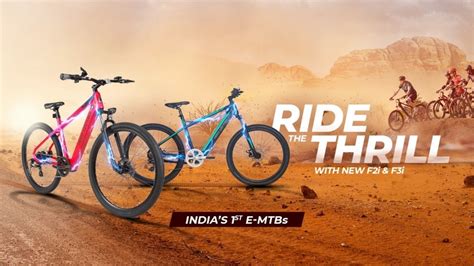 Hero Lectro Electric Mtbs F2i And F3i Launched In India Credr Blog