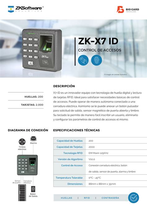 ZKTECO ZK X7 IMPORTACION DE EEUU A PERU