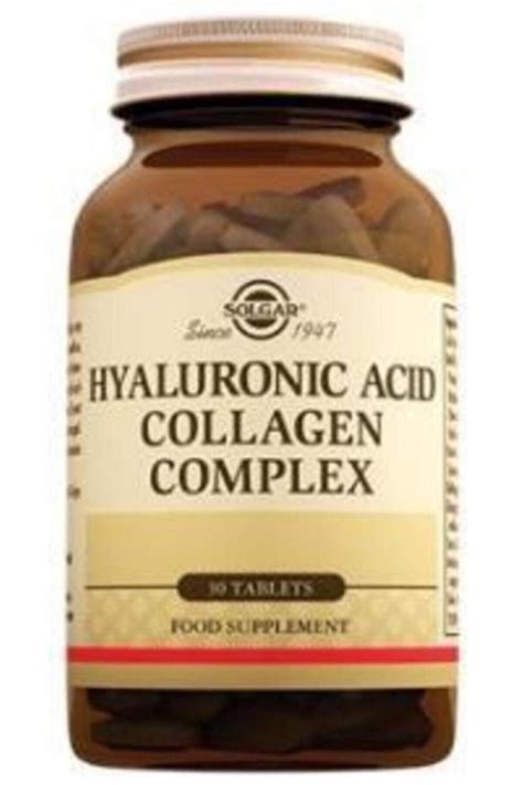 Solgar Hyaluronic Acid Collagen Complex 30 Tablet 120 mg Yorumları ...