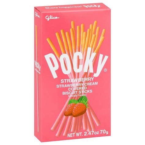 Glico Snack Pocky Strawberry Thai Oz Pack Of Oriental Trading