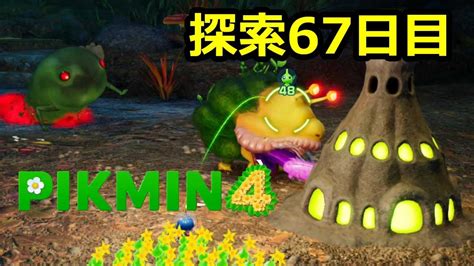 【ピクミン4】探索67日目① 追憶の原生林夜の探索 枯葉平原 Youtube