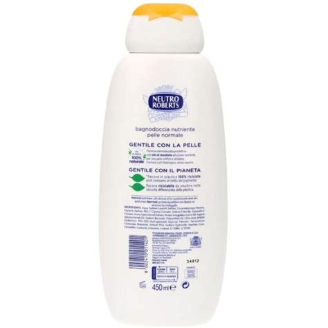 NEUTRO ROBERTS BAGNODOCCIA NUTRIENTE CON OLIO DI MANDORLA 450 ML