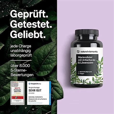 Donivital Leber Vitamine Mariendistel Kapseln Hochdosiert