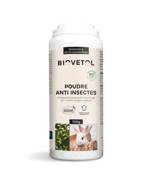 Biovetol Poudre Anti Insectes Bio Pour Rongeurs