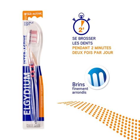 Brosses à dents souple Elgydium Interactive Gencives sensibles