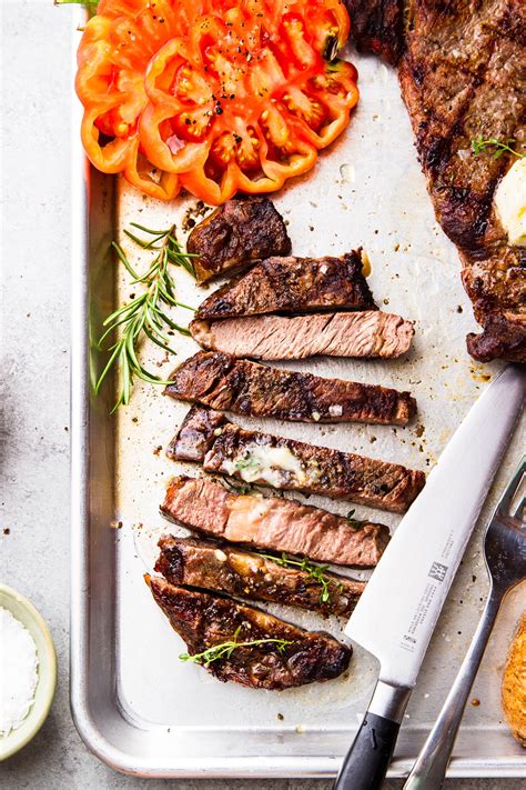 Grilled Rib Eye Steak With Baked Potato Garden In The Kitchen