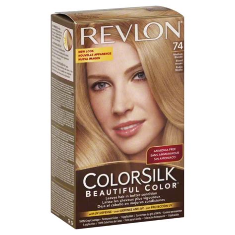 Revlon Colorsilk Beautiful Color Medium Blonde Shop Hair Color At