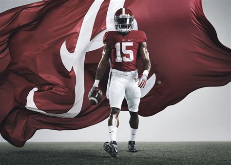 Nike Reveals College Football Playoff Uniform Looks Alabama Crimson