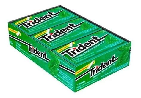 Trident C21 Unidades 8g 32 Display Caixa Fechada Mondelez Mebuscar