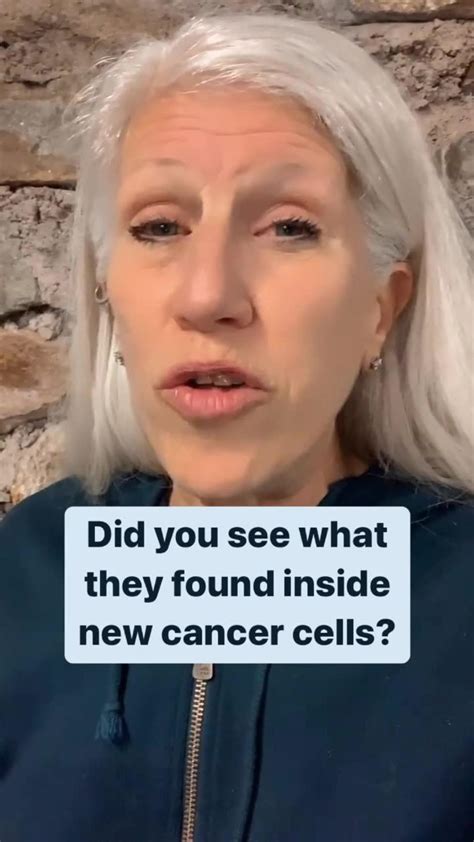 WHAT ARE THEY NOW FINDING INSIDE OF CANCER One News Page VIDEO