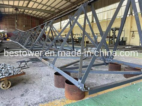 Legs Lattice Angle Steel Structure Telecom Tower China Telecom