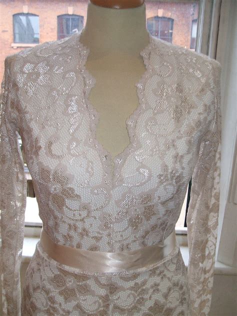 Baylis Knight Cream Nude Cafe Latte Lace SHORTER Princess Etsy UK