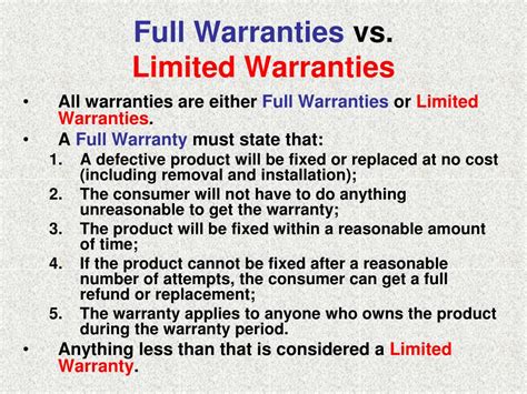 Ppt Contracts And Warranties Powerpoint Presentation Free Download