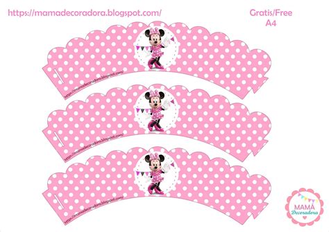 Mam Decoradora Kit Imprimible Minnie Mouse