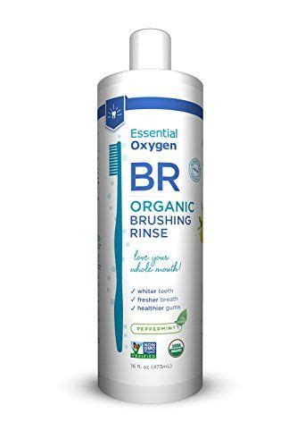 Essential Oxygen Certified Br Organic Brushing Rinse All Natural