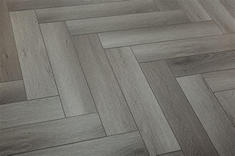 Life Antique Grey Oak Herringbone Luxury Rigid Core Click Vinyl Flooring