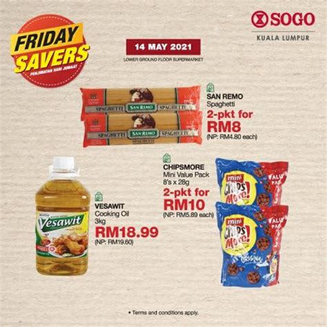 Sogo Kuala Lumpur Supermarket Friday Savers Promotion May