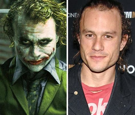 Heath Ledger As Joker In The Dark Knight Iconic Characters Actors Famous Movies