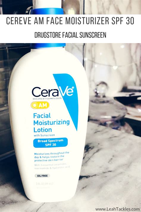 Cerave Am Face Moisturizer With Sunscreen Spf 30 Review