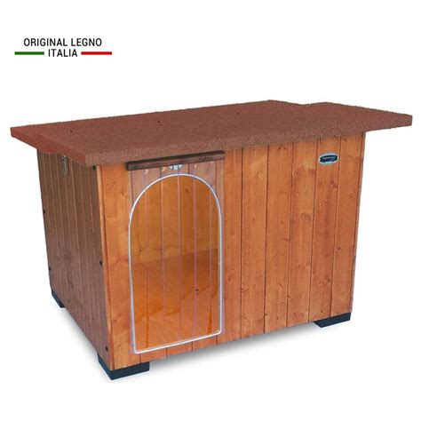 Original Legno Italia Cuccia Per Cani Da Esterno Rinforzata In