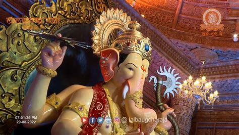 Lalbaugcha Raja 2022 First Look Photos OUT Check Mukh Darshan Images