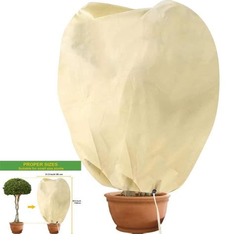 Housse De Protection Pour Plantes Voile D Hivernage Protection Plantes