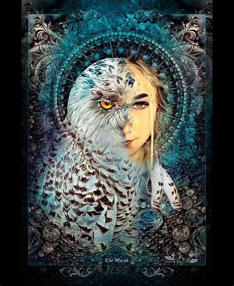 The Morph of JESS-Hermine by greenfeed on DeviantArt | Owl spirit ...