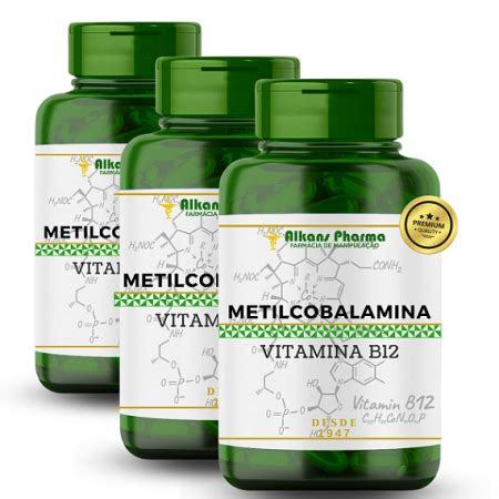 Compre Vitamina B Metilcobalamina Mcg C Psulas Aqui Na