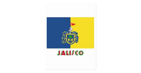 Jalisco Flag Postcard | Zazzle