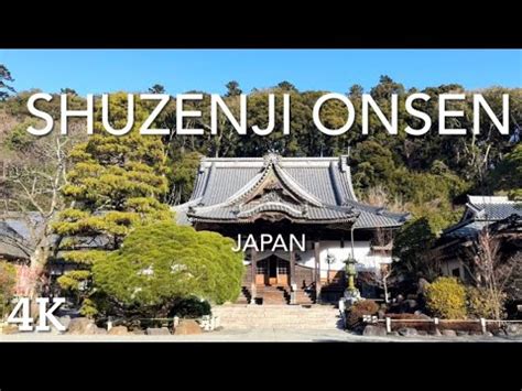 Shuzenji Onsen Walking Tour Japan K Hdr Fps Alo Japan