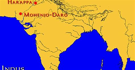 Harappa Mohenjo Daro Map